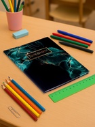 Дневник школьный для 1-11 классов, «Зелёный мрамор», интегральная (гибкая) обложка, глянцевая ламинация, 40 листов - Фото 2