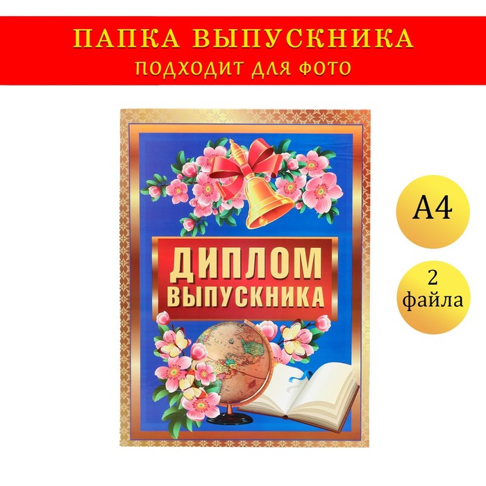 Папка с двумя файлами А4 