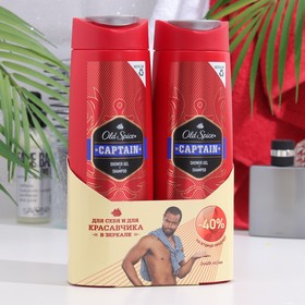 Гель для душа и шампунь 2 в 1  OLD SPICE Captain, 400мл 9581045