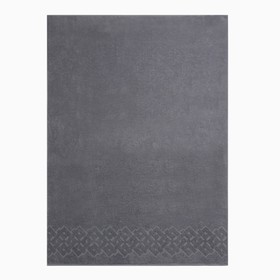 Полотенце махровое Baldric 100Х150см, цвет серый, 350г/м2, 100% хлопок