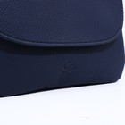 Сумка-мессенджер L-Craft на молнии, наружный карман, цвет синий - Фото 5