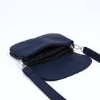 Сумка-мессенджер L-Craft на молнии, наружный карман, цвет синий - Фото 7