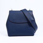 Сумка-мессенджер L-Craft на магнитах, наружный карман, цвет синий - фото 25411795