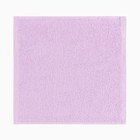 Салфетка махровая 30×30 см (фас 5 шт.) сиреневый,360 г/м², хл100% - Фото 2