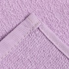 Салфетка махровая 30×30 см (фас 5 шт.) сиреневый,360 г/м², хл100% - Фото 4