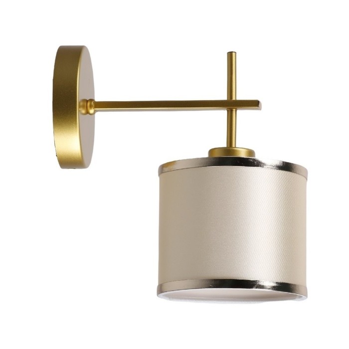 Бра ЭкономСвет 15013/1wGD SM, 1×60 Вт, E27, 23×20×20 см, цвет золотой - Фото 1