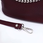 Сумка кросс-боди Janelli на молнии, 2 наружных кармана, цвет бордовый - фото 24740760