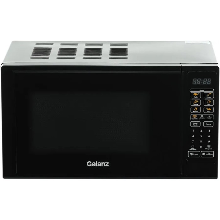 Микроволновая печь Galanz MOG-2011DB, 700 Вт, 20 л, чёрная - Фото 1