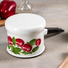 УЦЕНКА Ковш 1 л «Вишневый сад» (белый) - Фото 3