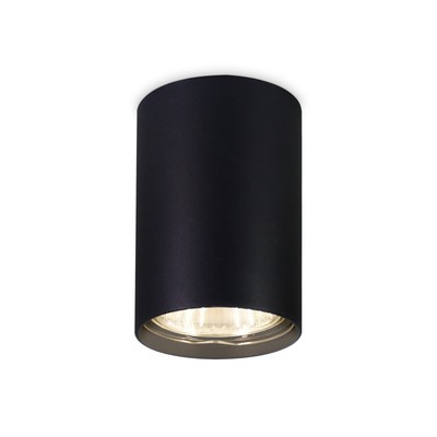Накладной точечный Светильник Ambrella light GU5.3/LED max 12 Вт, 55x55x80 мм, цвет чёрный