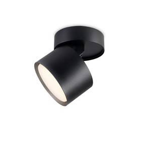 Накладной поворотный спот Ambrella light GX53/LED max 12 Вт, 84x84x78 мм, цвет чёрный