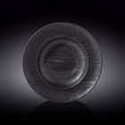 Тарелка глубокая Wilmax England Slate Stone, d=28.5 см, 500 мл, цвет чёрный сланец - фото 297319887