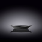 Форма для запекания круглая Wilmax England Slate Stone, с ручками, 21.5х17.5 см, 400 мл, цвет чёрный сланец - Фото 2