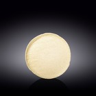 Тарелка круглая Wilmax England Sand Stone, d=18 см, цвет песочный - фото 305797412