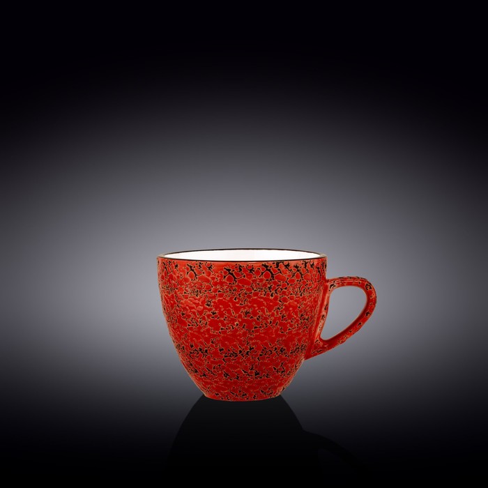Чашка Wilmax England Splach, 300 мл, цвет красный