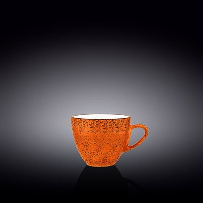 Чашка Wilmax Splach, 190 мл, цвет оранжевый