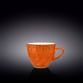 Чашка Wilmax England Splach, 300 мл, цвет оранжевый