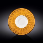 Тарелка глубокая Wilmax England Splach, d=27 см, 250 мл, цвет жёлтый - фото 291579570