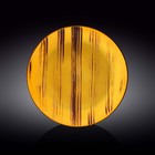 Тарелка глубокая Wilmax England Scratch, d=28.5 см, 500 мл, цвет жёлтый - фото 300639565