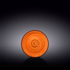 Блюдце Wilmax England Spiral, d=12 см, цвет оранжевый - фото 300639649