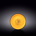 Блюдце Wilmax England Spiral, d=15 см, цвет жёлтый - фото 298730724