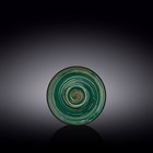 Блюдце Wilmax England Spiral, d=12 см, цвет зелёный - фото 298730726