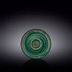 Блюдце Wilmax England Spiral, d=14 см, цвет зелёный - фото 298730727