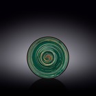 Блюдце Wilmax England Spiral, d=15 см, цвет зелёный - фото 298730728