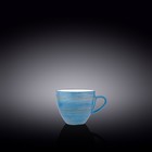 Чашка Wilmax England Spiral, 110 мл, цвет голубой - фото 297319980