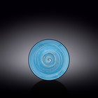 Блюдце Wilmax England Spiral, d=14 см, цвет голубой - фото 291727010