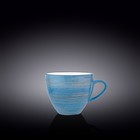 Чашка Wilmax England Spiral, 300 мл, цвет голубой - фото 301188917