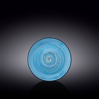 Блюдце Wilmax England Spiral, d=15 см, цвет голубой - фото 301188918