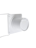 Вентилятор вытяжной ZEIN LOF-07, d=100 мм, 220 В, 15 Вт, сетка, кноп. выкл., с обр. клапаном - Фото 7