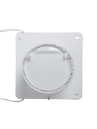 Вентилятор вытяжной ZEIN LOF-07, d=100 мм, 220 В, 15 Вт, сетка, кноп. выкл., с обр. клапаном - Фото 10