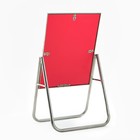 Доска рекламная складная, 60 х 80 см, серебро - фото 44632931