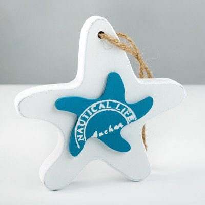 Настенный декор, панно «Морская звезда», 10×10 см