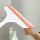 Водосгон с нескользящей ручкой Raccoon Orange, сгон силикон, 25×24 см - Фото 3