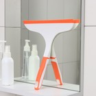 Водосгон с нескользящей ручкой Raccoon Orange, сгон силикон, 25×24 см - Фото 5