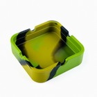 Пепельница силиконовая «Армейская», квадратная, 8×2.3 см - Фото 2