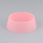 Миска пластиковая 300 мл, розовая - Фото 2