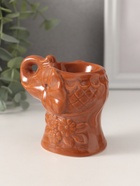 Аромалампа для эфирных масел «Слоник в цветах», керамика, 8.5×5.8×7.4 см, МИКС - Фото 6