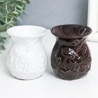 Аромалампа для эфирных масел «Стрекоза в цветах», керамика, 7×7×8 см, МИКС - Фото 2