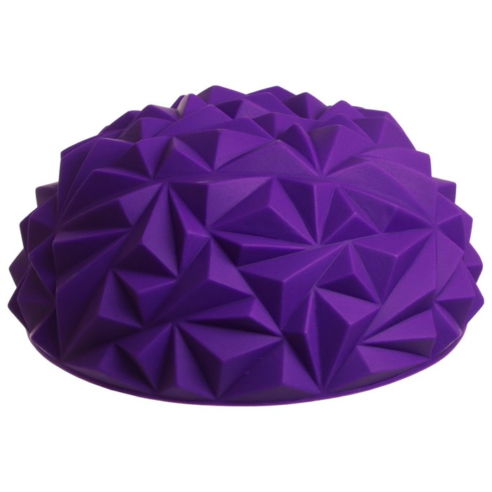 Полусфера массажная, 16х16х9 см, цвет фиолетовый - Фото 1