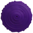 Полусфера массажная, 16х16х9 см, цвет фиолетовый - фото 3895083