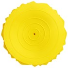 Полусфера массажная ONLYTOP, 16х16х9 см, цвет жёлтый - Фото 3