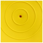 Полусфера массажная ONLYTOP, 16х16х9 см, цвет жёлтый - Фото 4