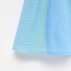 Платье детское с рюшей KAFTAN "Муслин", р 26 (80-86см), голубой - Фото 11