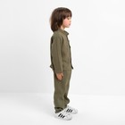 Костюм (рубашка и брюки) детский KAFTAN «Муслин», размер 26 (80-86 см), хаки - Фото 2