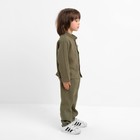Костюм (рубашка и брюки) детский KAFTAN "Муслин", р.30 (98-104 см) хаки - Фото 2