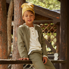 Костюм (рубашка и брюки) детский KAFTAN "Муслин", р.34 (122-128 см) хаки - Фото 5